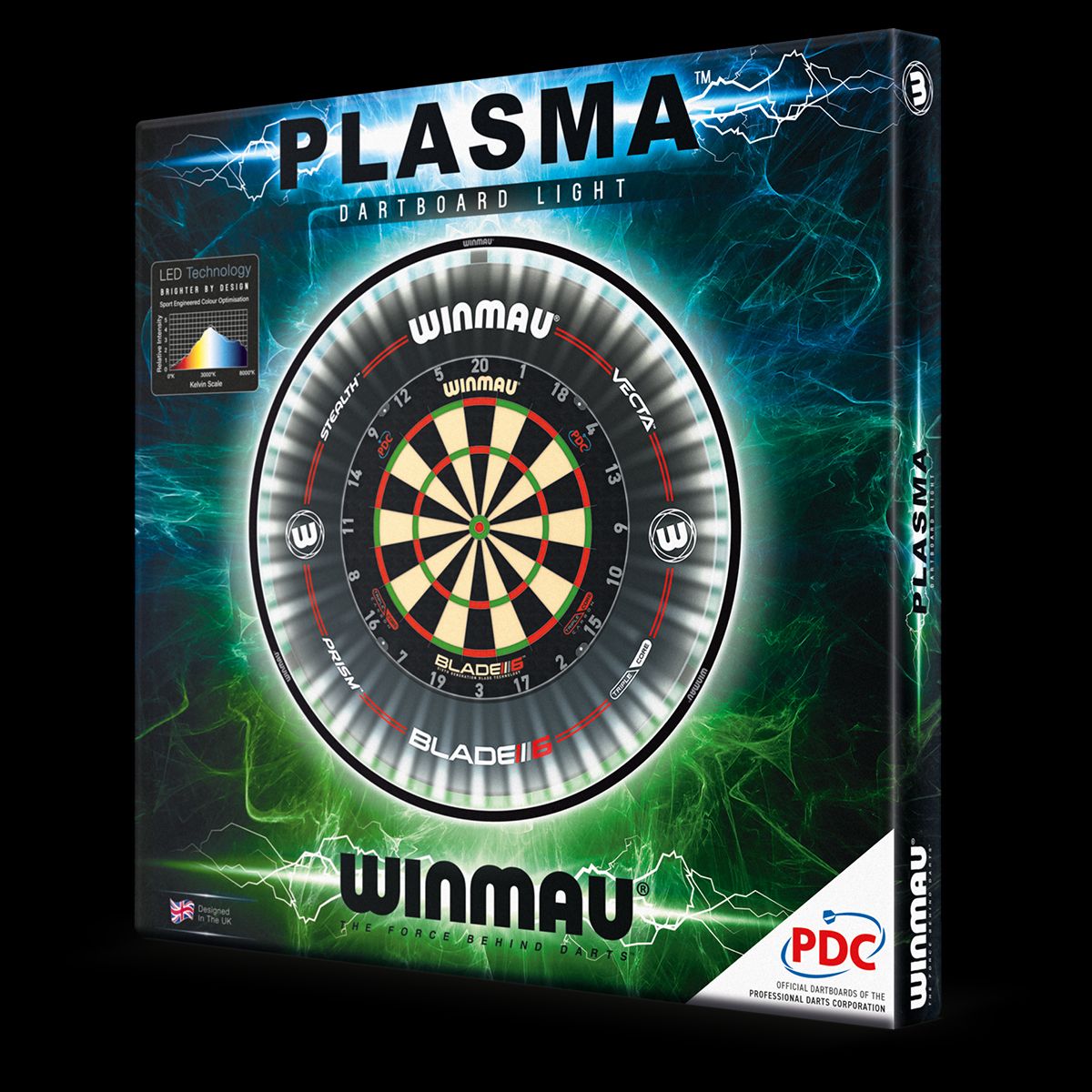 Winmau Plasma Dartboard Light GW Darts