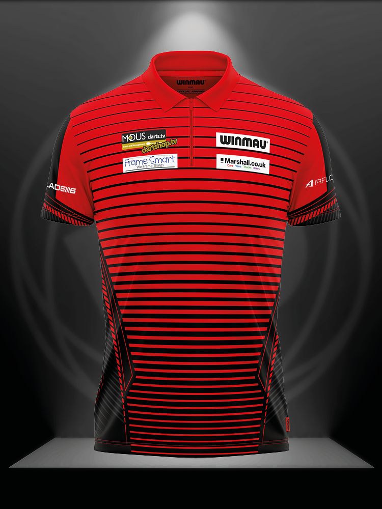 Winmau Joe Cullen 'Rockstar' Dart shirt GW Darts